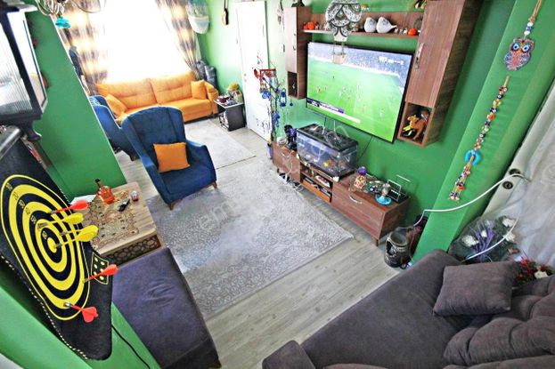 Akçay'da Aygül'den Full Kredili Masrafsız Ön Cephe Ayrı Mutfak Geniş Çift Balkonlu Fırsat 1+1 Daire