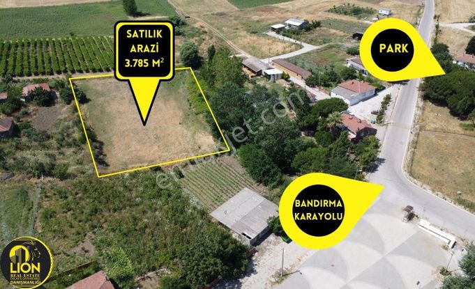 🟨⬛bandırma Yeniziraatli Mahallesinde 3.735 M² Köy İçi Satılık Arsa⬛🟨