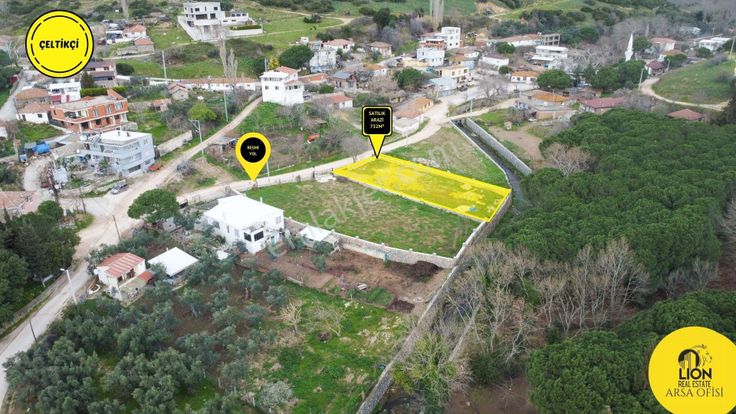 Erdek Çeltikçi Mahallesi Köy Merkezinde Etrafı Taş Duvar İle Çverili Satılık 732m² Arsa