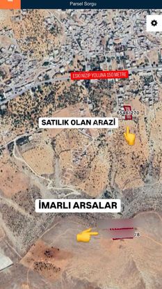 Satlık Yatırımlık Arazi Bilejk 1500 M2 Tek Tapu Bağ Evlik Yer