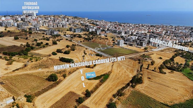 Atatürk Mahallesinde 552 M² Villa İmarlı Lüks Yatırım Fırsatı