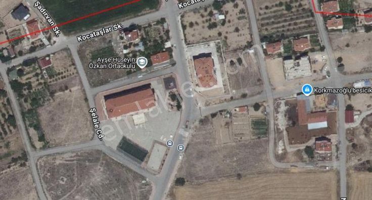 Karaaslanda 3 Kata İmarlı Köşe Satılık Arsa