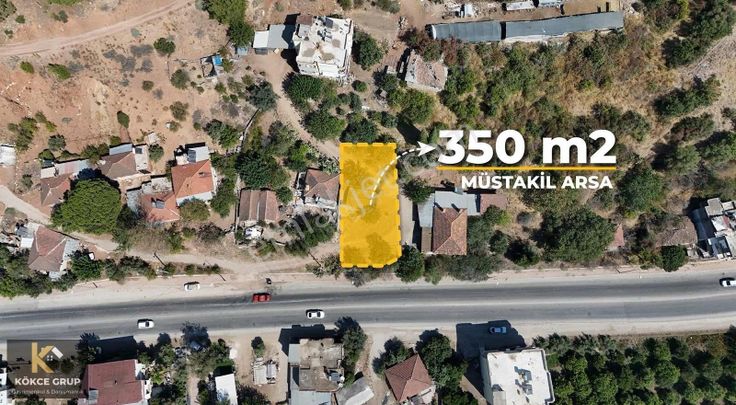 Kökce'den Deniz Manzaralı İmarlı Satılık Arsa