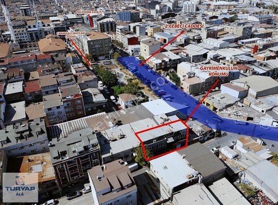 Turyap Enesden Cebeci Sanayi Bölgesinde 2 Katlı Kiralık İmalthne