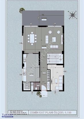 Turyap'tan Kuzeytepede Satlık Temelden Villa Sitesi