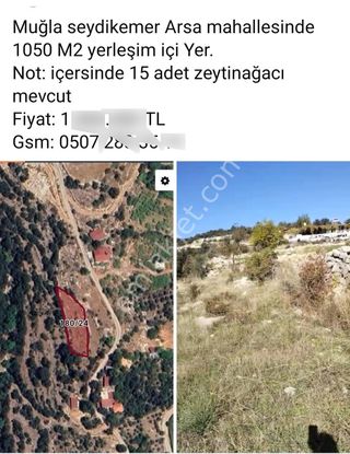 Seydikemer Arsa Mahallesinde