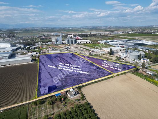 Thor'dan Tarsus Yenice'de Sanayi Bölgesinde Yatırımlık Fırsat!