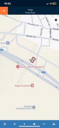 Bozovada Anayolda Satılık Ticari Alan