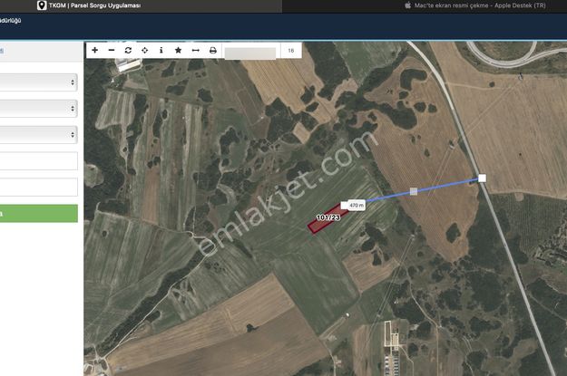 Mollateam Silivri Çanta Mahallesinde Satılık 4.537,77 M² Tarla