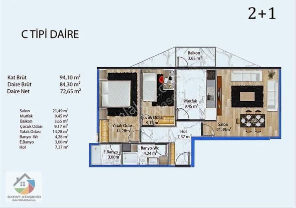 Sultanbeyli'de Konsept Proje De Yatırım Lık Satılık Daire