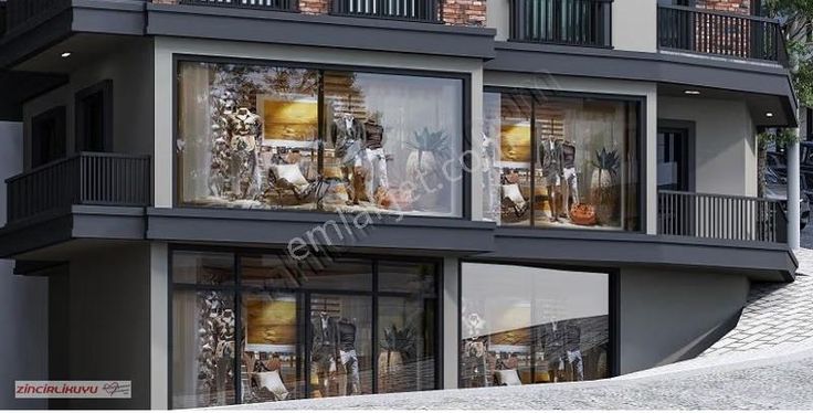 İzmit Çarşı Merkezde Köşe Başı 250m2 Kupon Sıfır Dubleks İşyeri