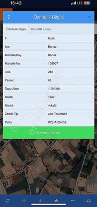 Banazköyünde Çaykenarında Yolu Olan Hobi Bahçelik Tarla