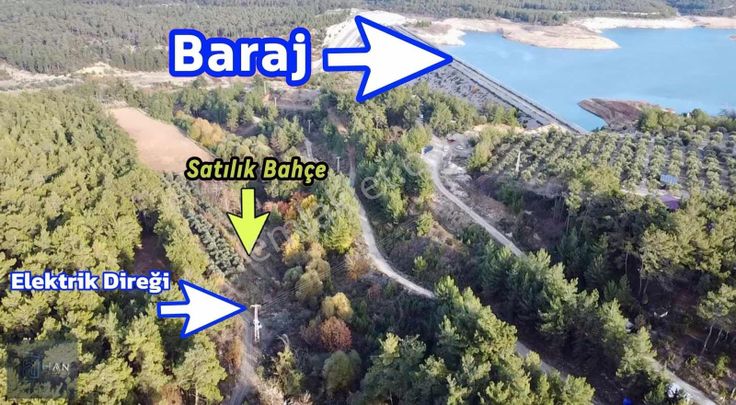 Han Gayrimenkul'den Ana Yola 100 Mt Mesafede Satılık Bahçe