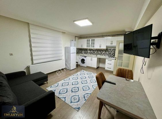 Emlakyumdan Eski Fizik Tedavi Arkası Kiralık Eşyalı 1+1 Daire