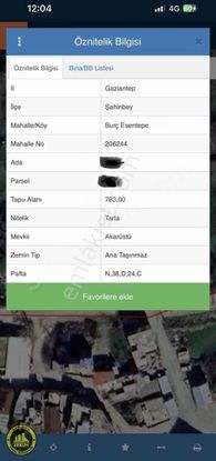 Ufkun'dan Satılık Burç Esentepe Yatırımlık Bağ Evi - Arsa