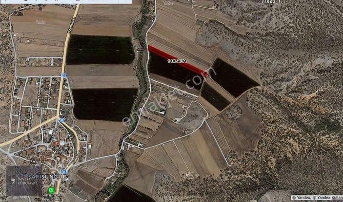 Eskişehir Odunpazarı Sarısungur'da Mükemmel Konum Satılık Tarla