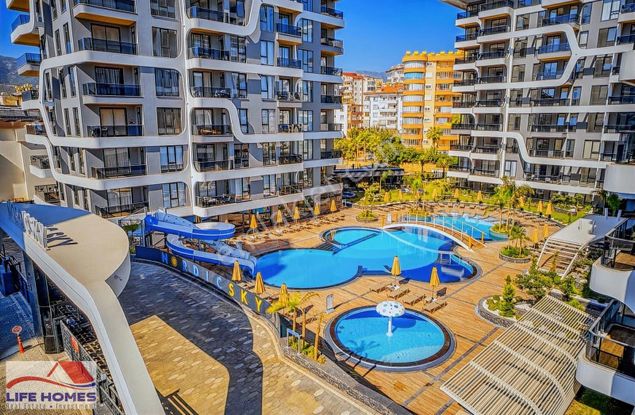 Alanyanın Tosmur Mh. Nordic Sky Kiralık Daire