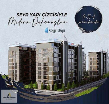 Hocacihan Seyri Class Sitesinde 4,5+1 Lüks Daire Koperatif