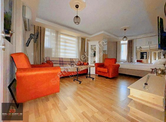 Merkezin Göbeği Kapalı Yolda Asansörlü 1+1 Ayrı M.eşyalı Daire