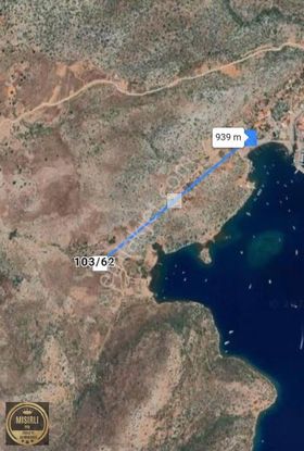Marmaris Bozburun'da Deniz Manzaralı Arazi