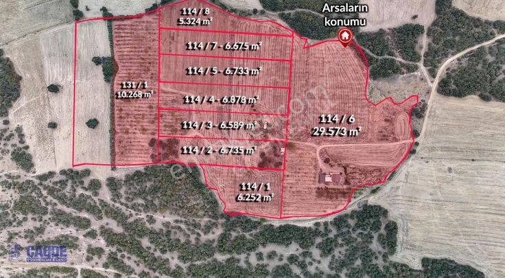 Enez'de Yatırım Hazır Çiftlik Villa Trafo Kuyu Çit Meyve Bahçesi