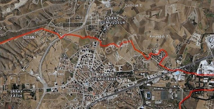 Pursaklar Saray Mahallesi Satılık Villa Parseli