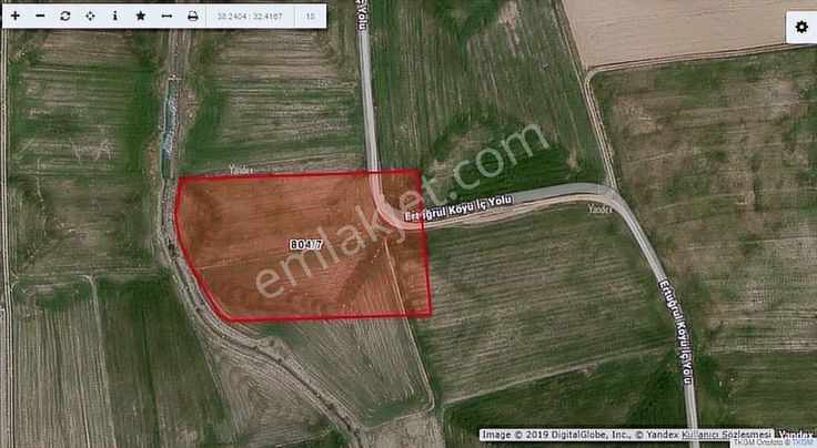 Talha Tozduman'dan Sarayönü D.istasyon'da Müstakil 11.357m2tarla