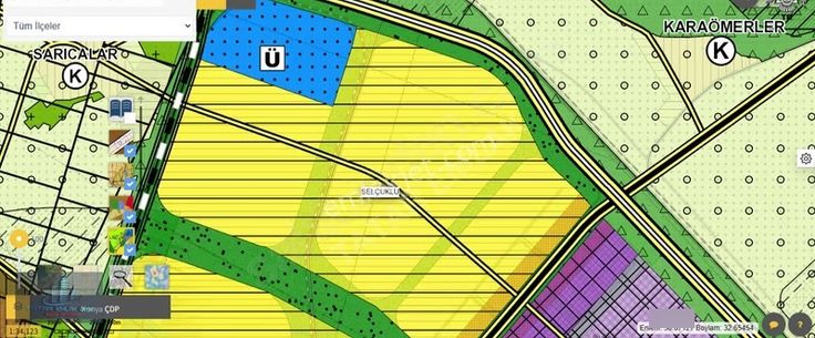 Sarıcalarda ( Sarı Konut Öngörülü ) 28.000 M2 Müstakil Tarla