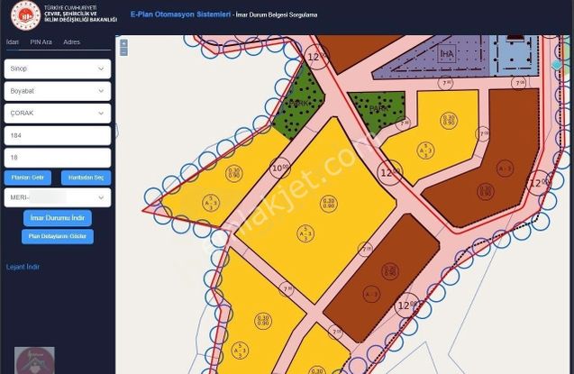 Esentepe Yeniferkte 1246m2 %90 İmarı Mevcut Arsa