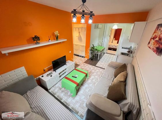 Safir' Den Sıfır Eşyalı 1+1 Kiralık Daire