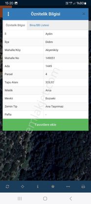 Didim Ak-yeniköy Bozseki Satılık Arsa