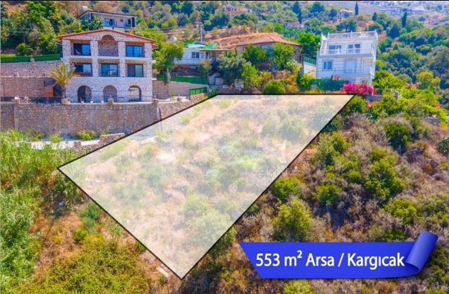 Alanya/kargıcak Mah. 553m2 Konut İmarlı Satılık Arsa