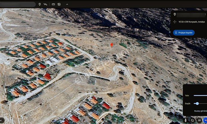 Geyikbayırın'da Manzaralı İmarlı Villa Parseli | Vega Invest |