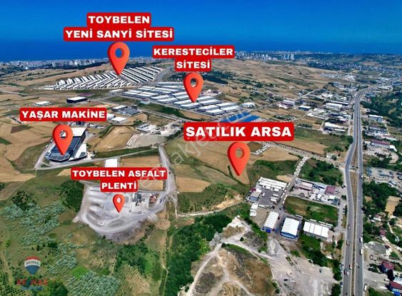 Toybelen'de Anayola Çok Yakın Satılık 408 M2 Ticari Hisse