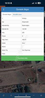 Antalya Döşemealtı Badem Ağacı Mevkii Köşe Başı Satılık Arsa