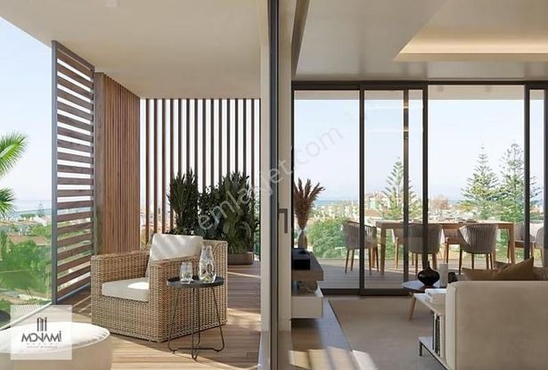 Urla İskelede Sıfır 1+1 45m2 Dublex Daire Manzaralı Sahilde