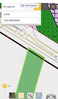 Satılık: 23.666 M² Müstakil Tapulu Arazi İstanbul Yolu Cephe