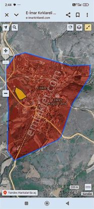 Emlakyap Tan Erikler Köyünde Satılık Arsa