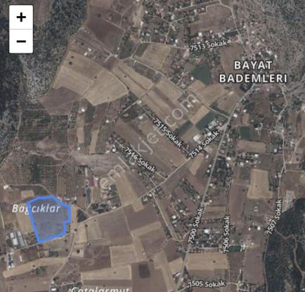 Korkuteli Bayatbademler'de 31 Dönüm Tarla - Yatırıma Uygun !!!