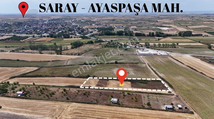 Güven'den Saray - Ayaspaşa'da 572m² Tel İle Çevrili Yola Cephe..