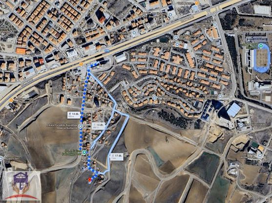 Saray Çocuk Esirgeme Arkası 2 Daire Getirili Süper Konum Arsa