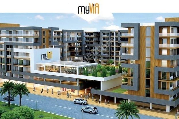 Myvia Bahçe Projesinde Kiracılı Satılık Ticari Mülk