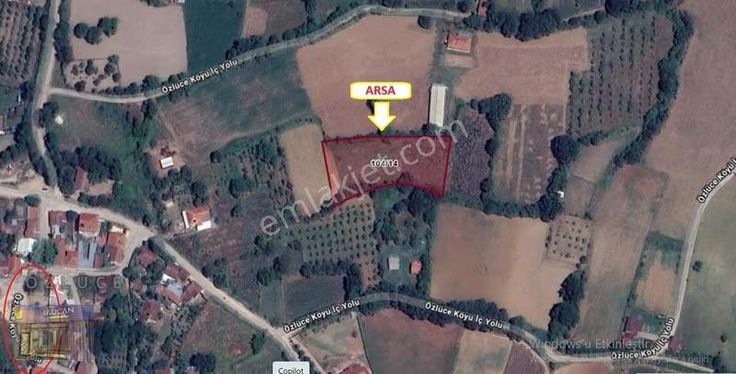 Ulucan'dan İnegöl Özlüce Mahallasen De Satılık 3277 M2 Arsa