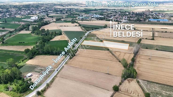 İnece Beldesine Yakın, Asfalt Cepheli, Yatırımlık Fırsat Tarla!
