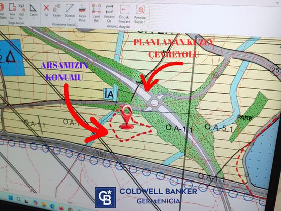 Dereköy Mh.de Planlanan Kuzey Çevre Yolu Civarı Satılık Tarla
