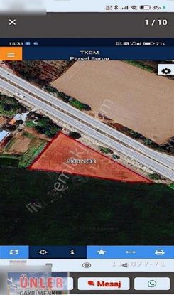 Konya Adana Asfalta Sıfır 145 Metre Cephe Ticari Fabrika Arsası