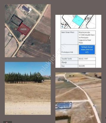 Büyükçavuşlu'da 1000 M2 Satılık Arsa