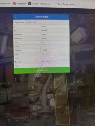 İnvest Gyo'dan Ümraniye'den Satılık Arsa