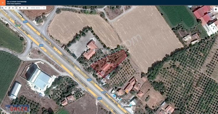 Konya Yolu Cepheli 1928 Metrekare Arsamız Satılıktır