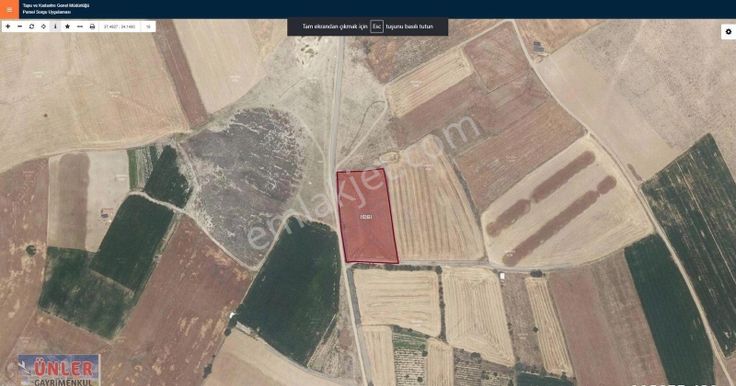 Gökçeyazıda Tek Tapulu 7 Dönüm Tarlamız Satılık